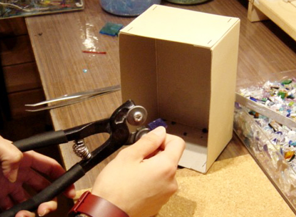 フュージング制作体験 フロー1