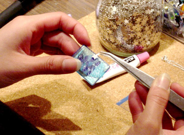 フュージング制作体験 フロー5