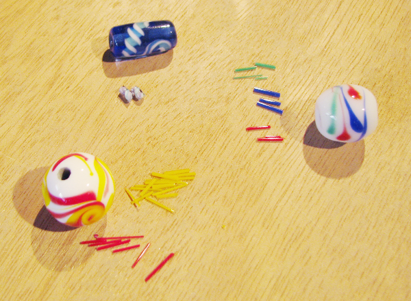 とんぼ玉制作体験 フロー1