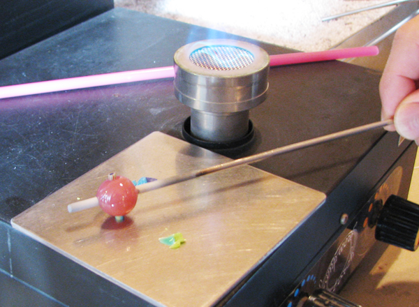 とんぼ玉制作体験 フロー4